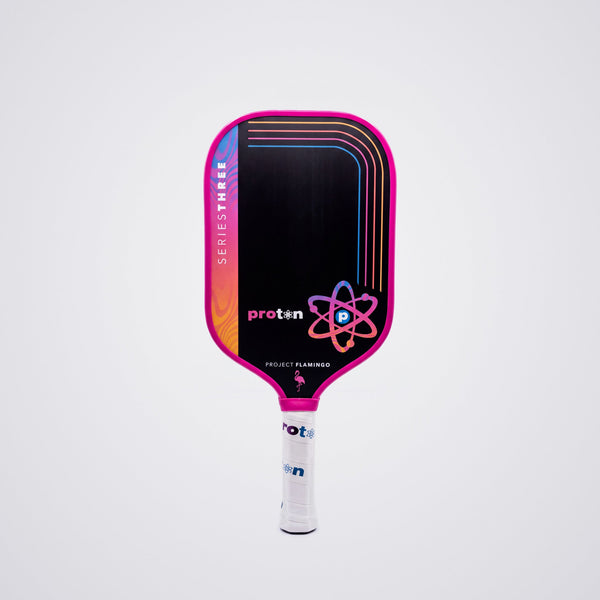 Proton Series Three Project Flamingo Pickleball Paddle