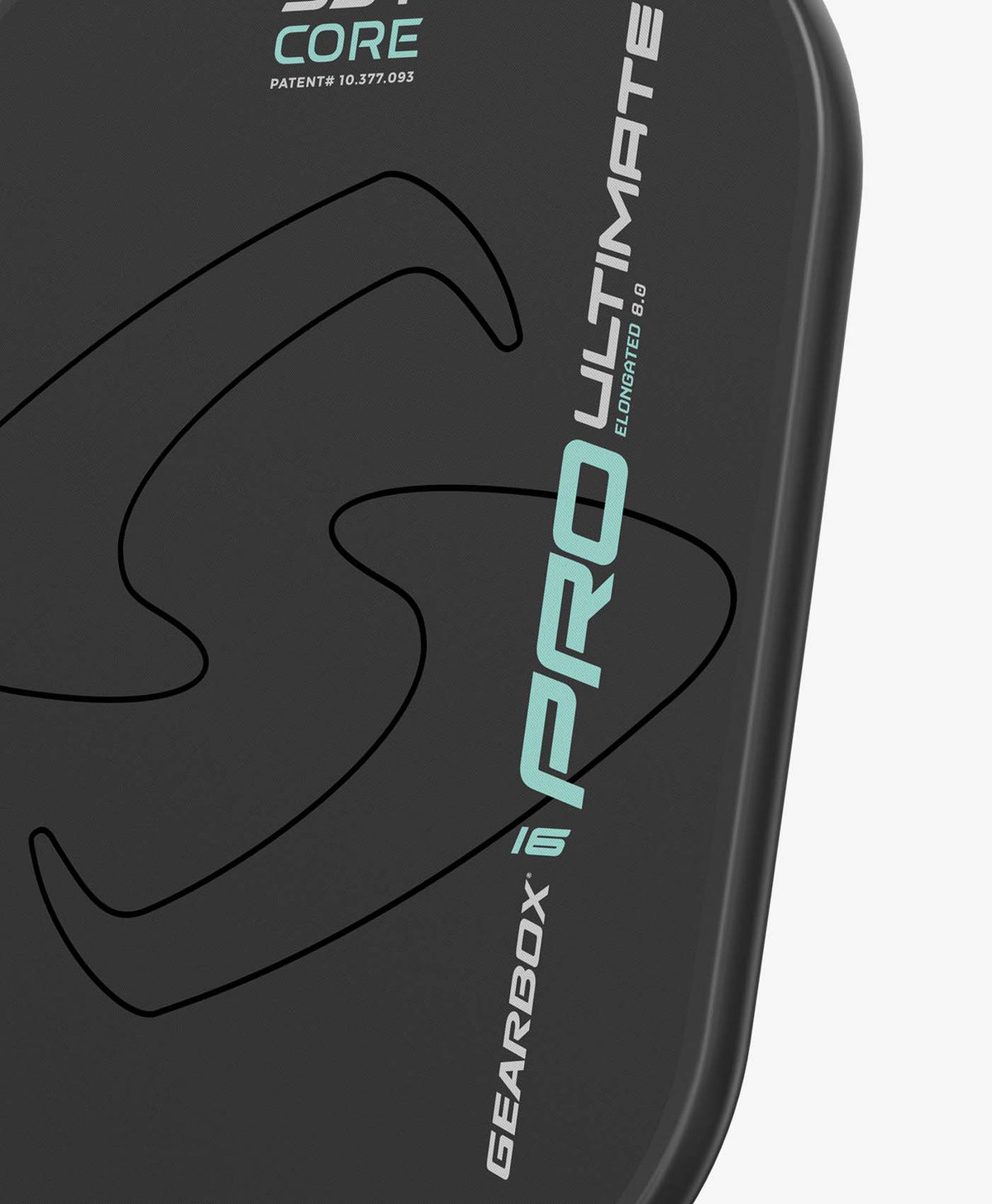 Gearbox Pro Ultimate Elongated 16mm Pickleball Paddle