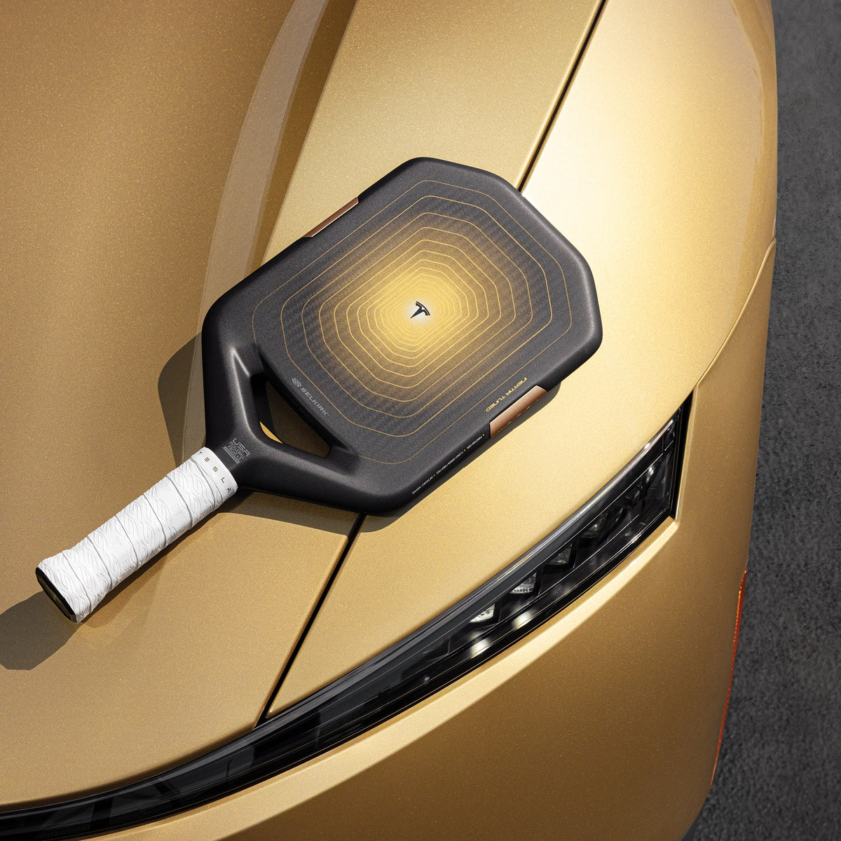 Tesla Aurum Pickleball Paddle by Selkirk