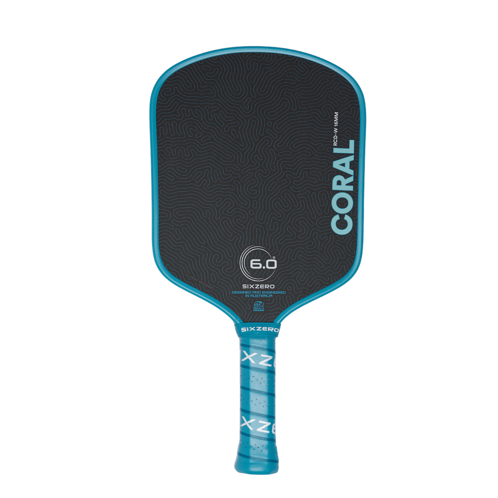 Six Zero Coral 16mm Pickleball Paddle