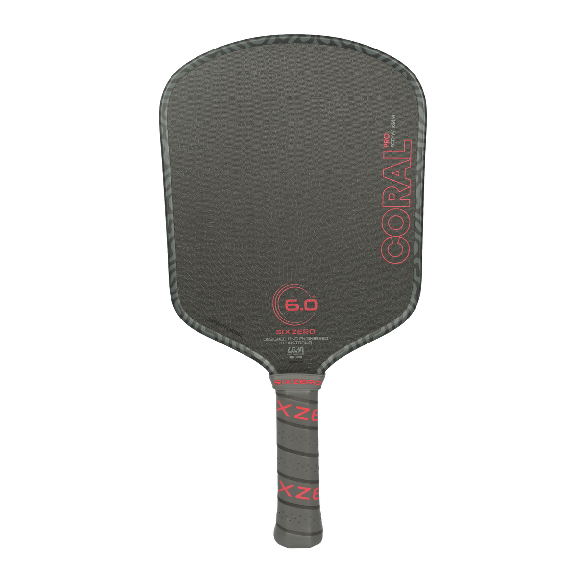 Six Zero Coral Pro 16mm Pickleball Paddle