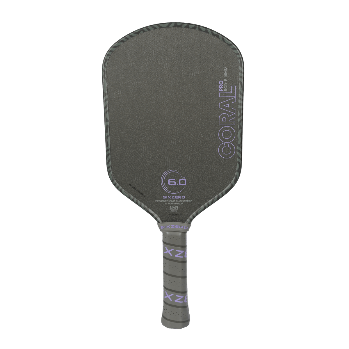 Six Zero Coral Pro 16mm Pickleball Paddle