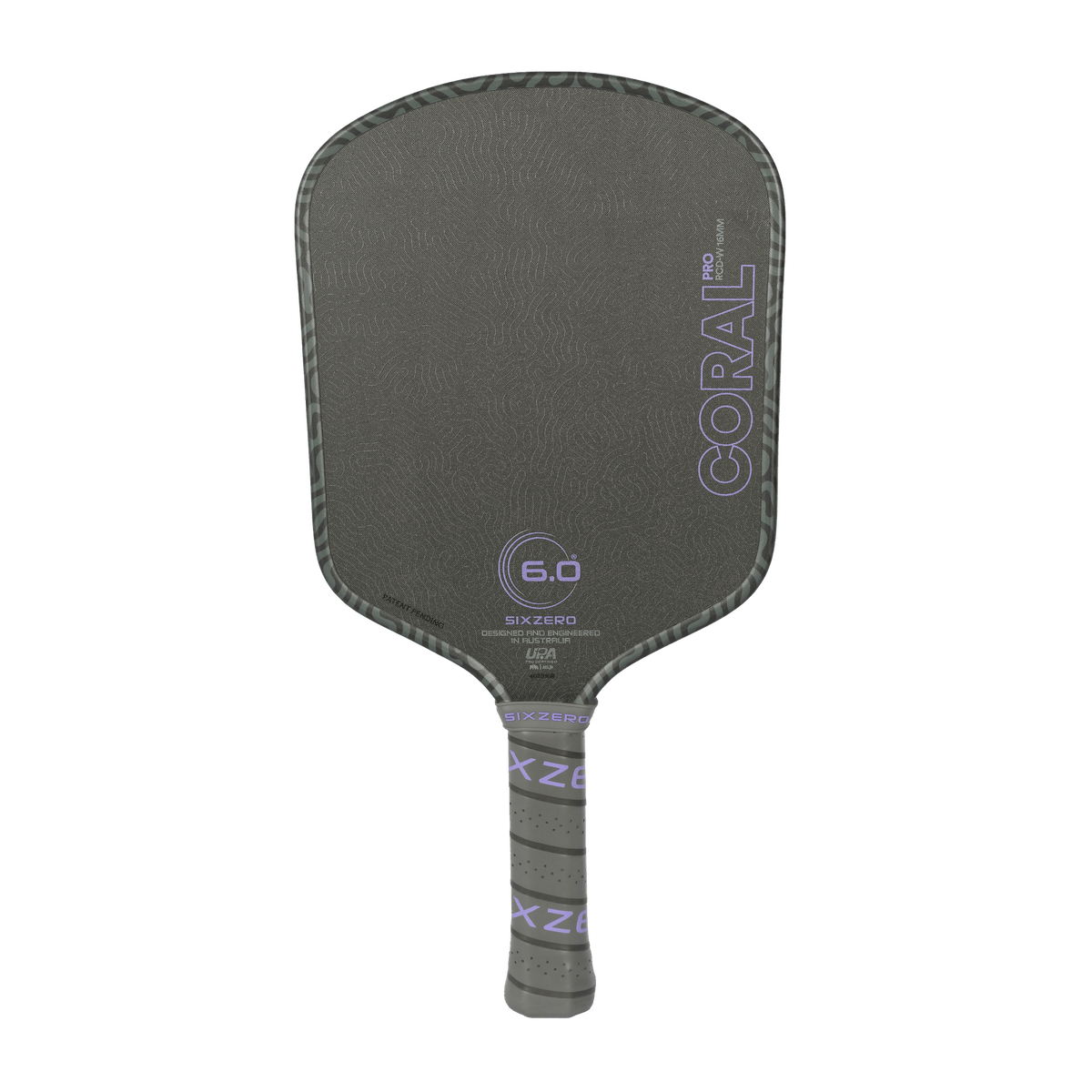 Six Zero Coral Pro 16mm Pickleball Paddle