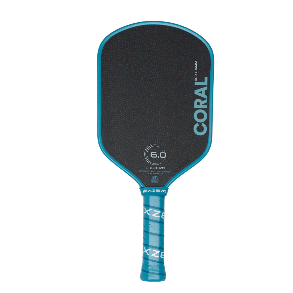 Six Zero Coral 16mm Pickleball Paddle