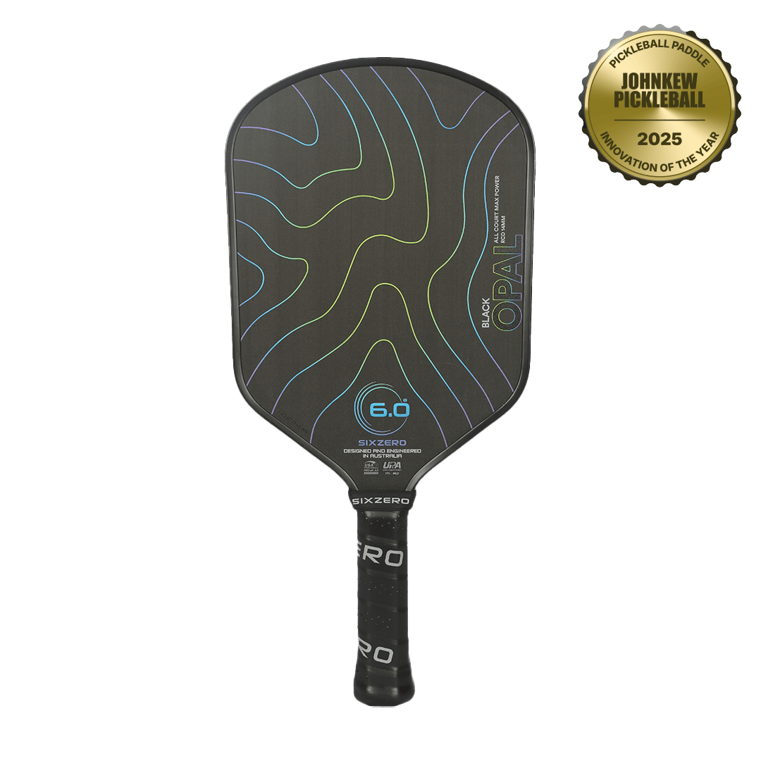 Six Zero Black Opal 14mm Pickleball Paddle