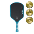 Six Zero Coral Hybrid 16mm Pickleball Paddle
