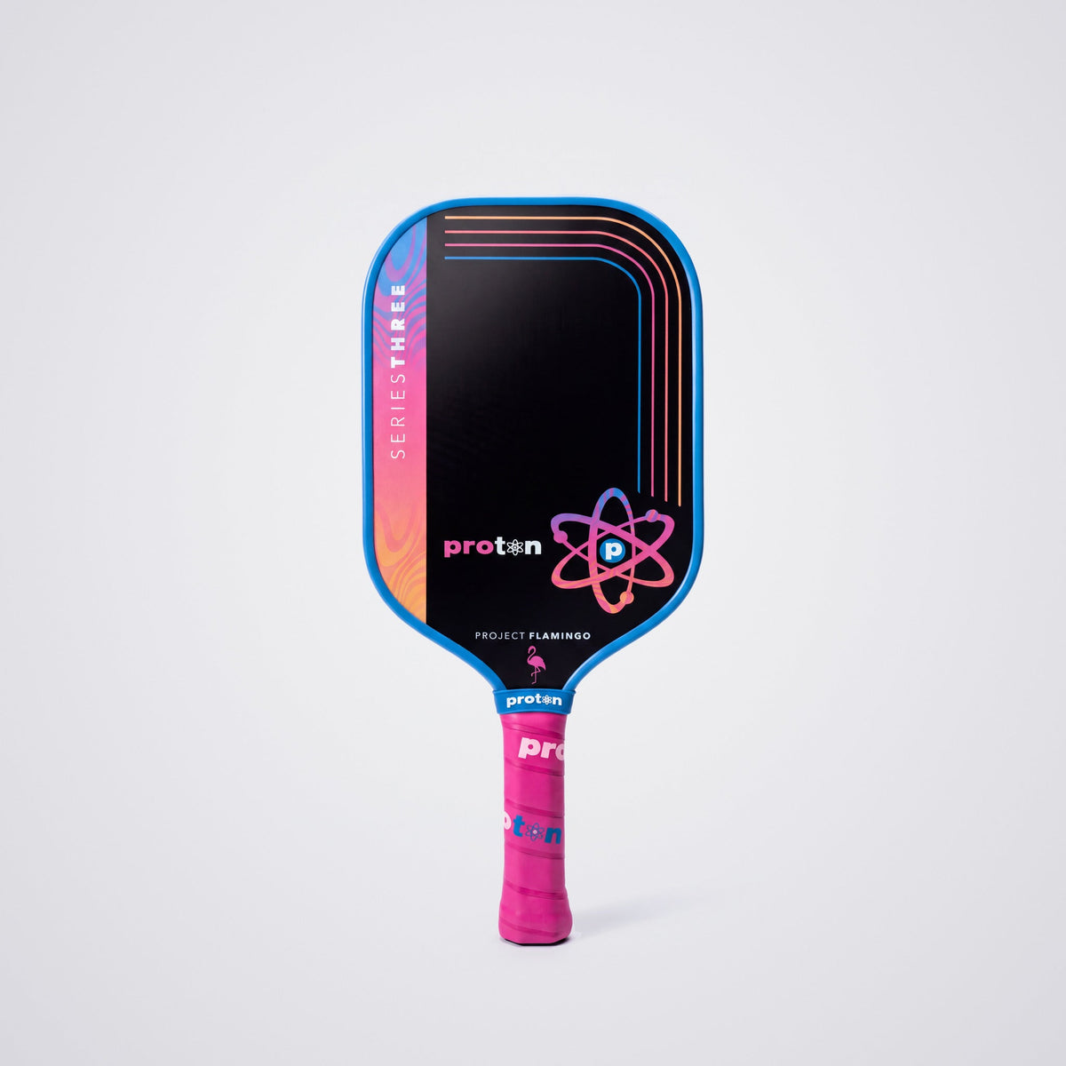 Proton Series Three Project Flamingo Pickleball Paddle