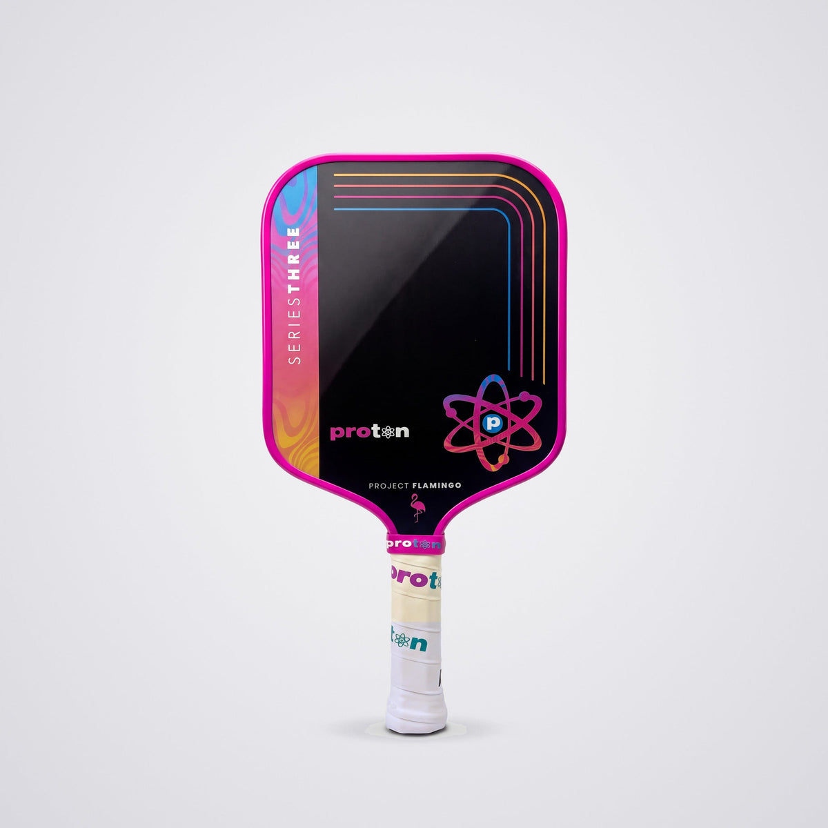 Proton Series Three Project Flamingo Pickleball Paddle