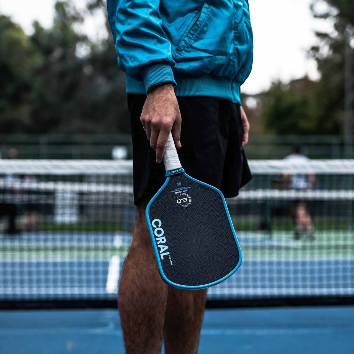 Six Zero Coral Hybrid 16mm Pickleball Paddle