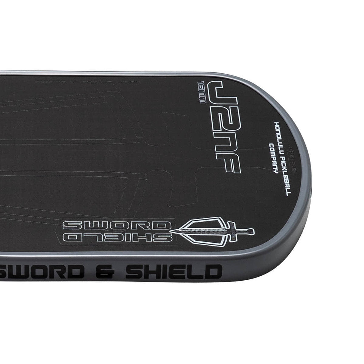 Honolulu Sword & Shield J2NF Pickleball Paddle