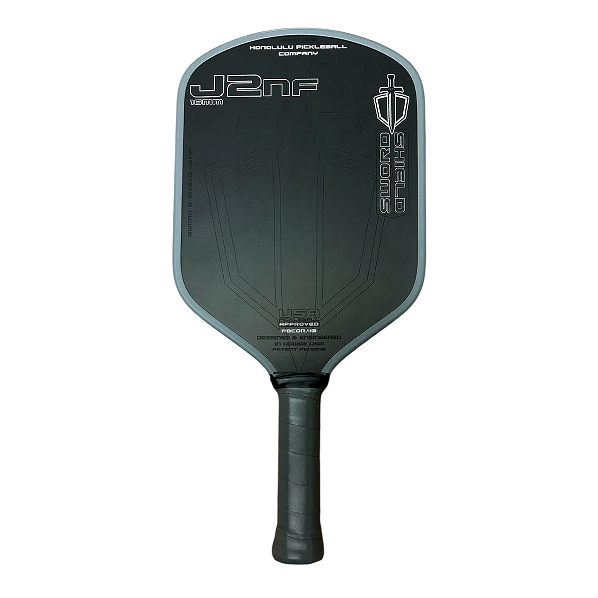 Honolulu Sword & Shield J2NF Pickleball Paddle