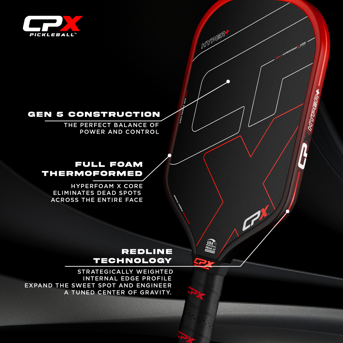 CPX Hyper+ Pickleball Paddle
