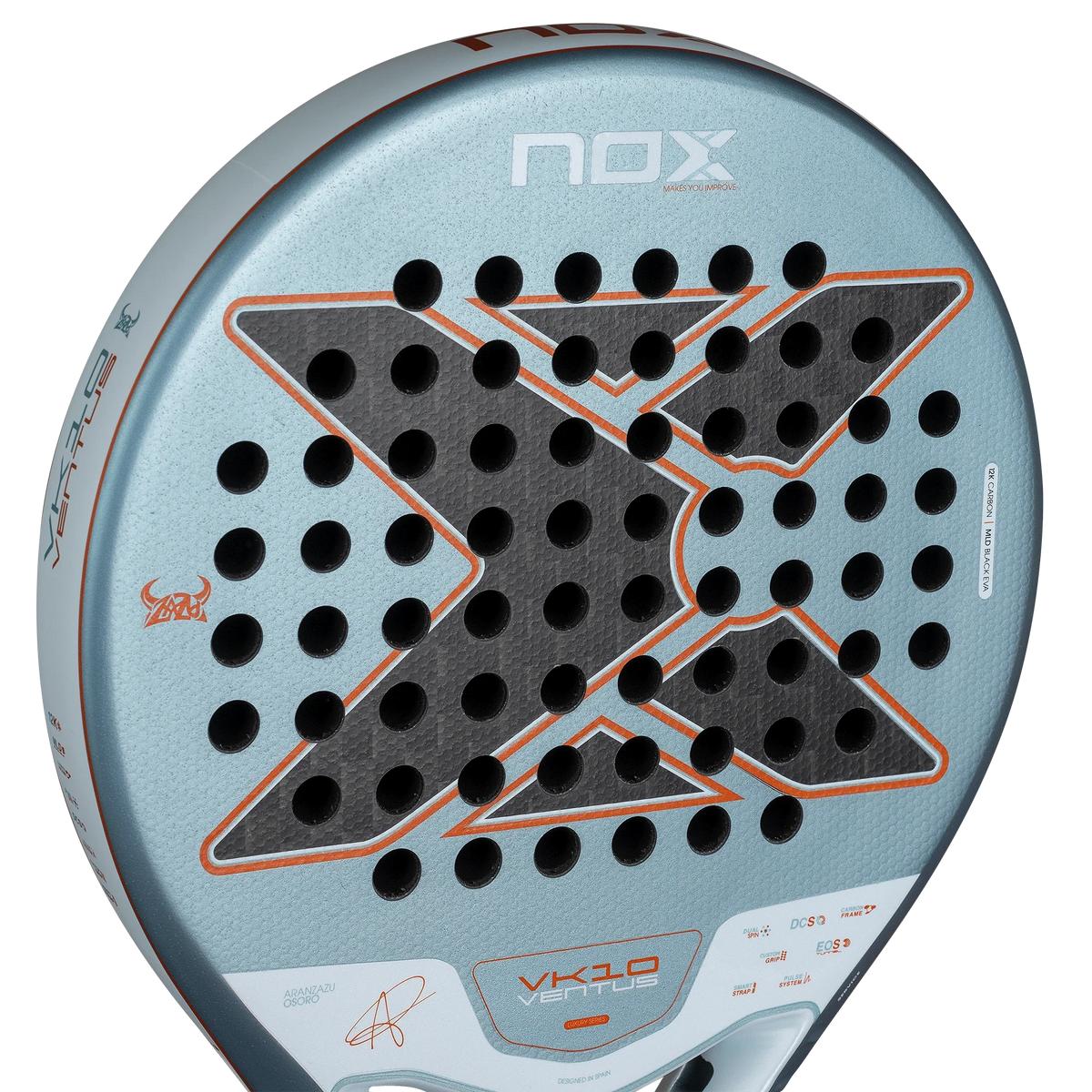 NOX VK10 Ventus Control 12K 2026 Padel Racket