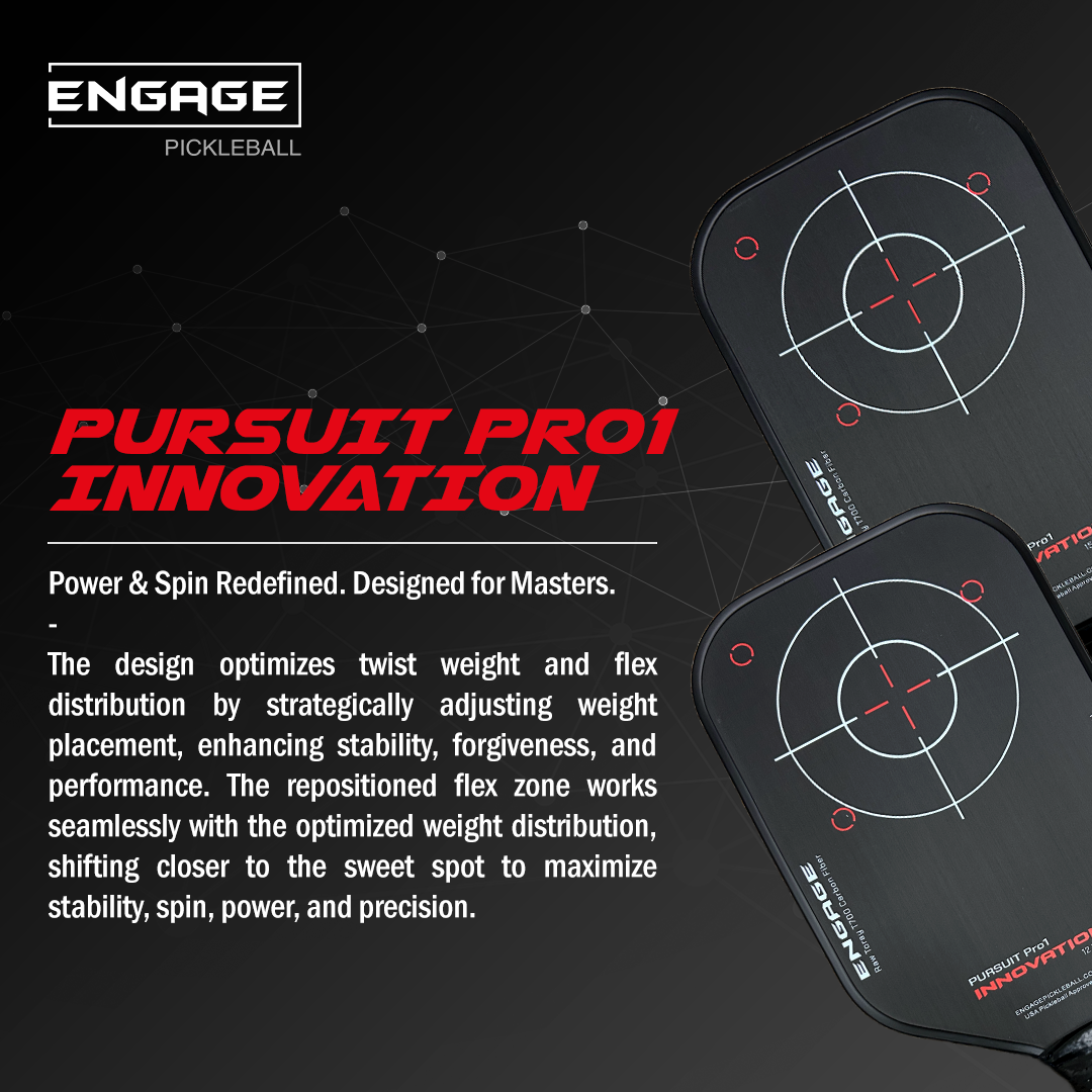 Engage Pursuit Pro1 Innovation 15.2mm Pickleball Paddle
