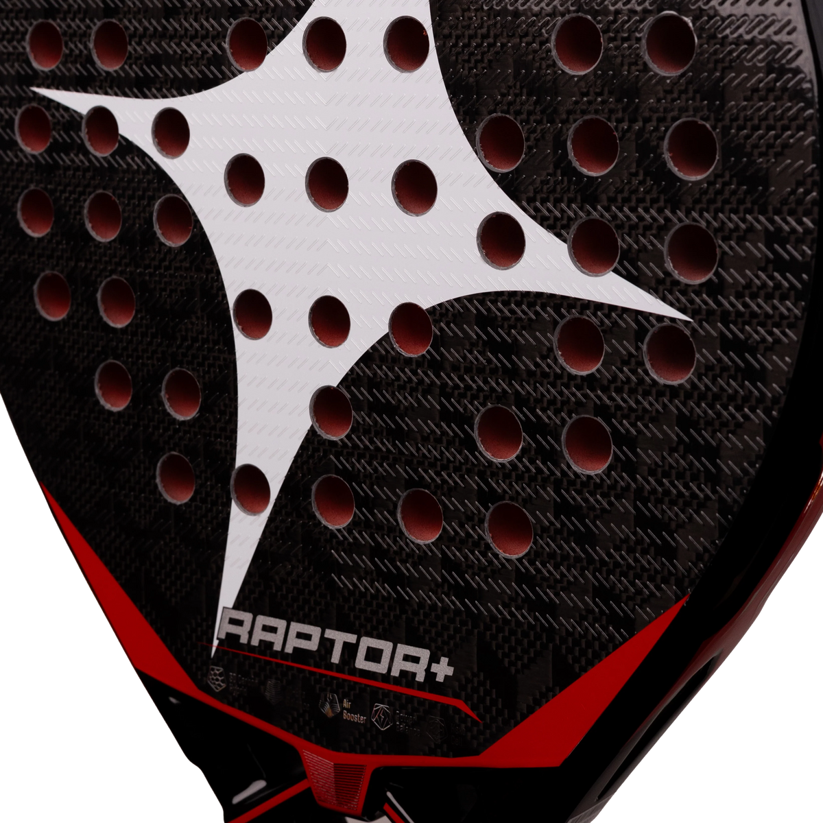 StarVie Raptor+ Red Padel Racket