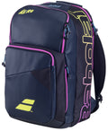 Babolat Pure Aero Rafa Backpack - Navy/Yellow/Pink