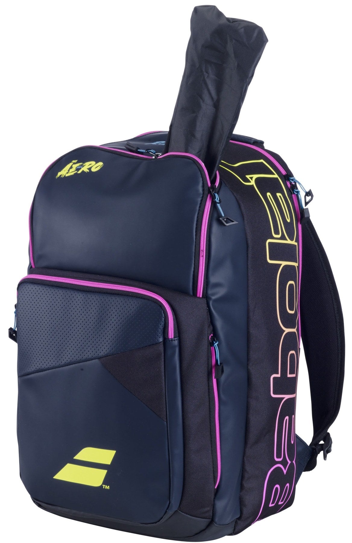 Babolat Pure Aero Rafa Backpack - Black/Neon