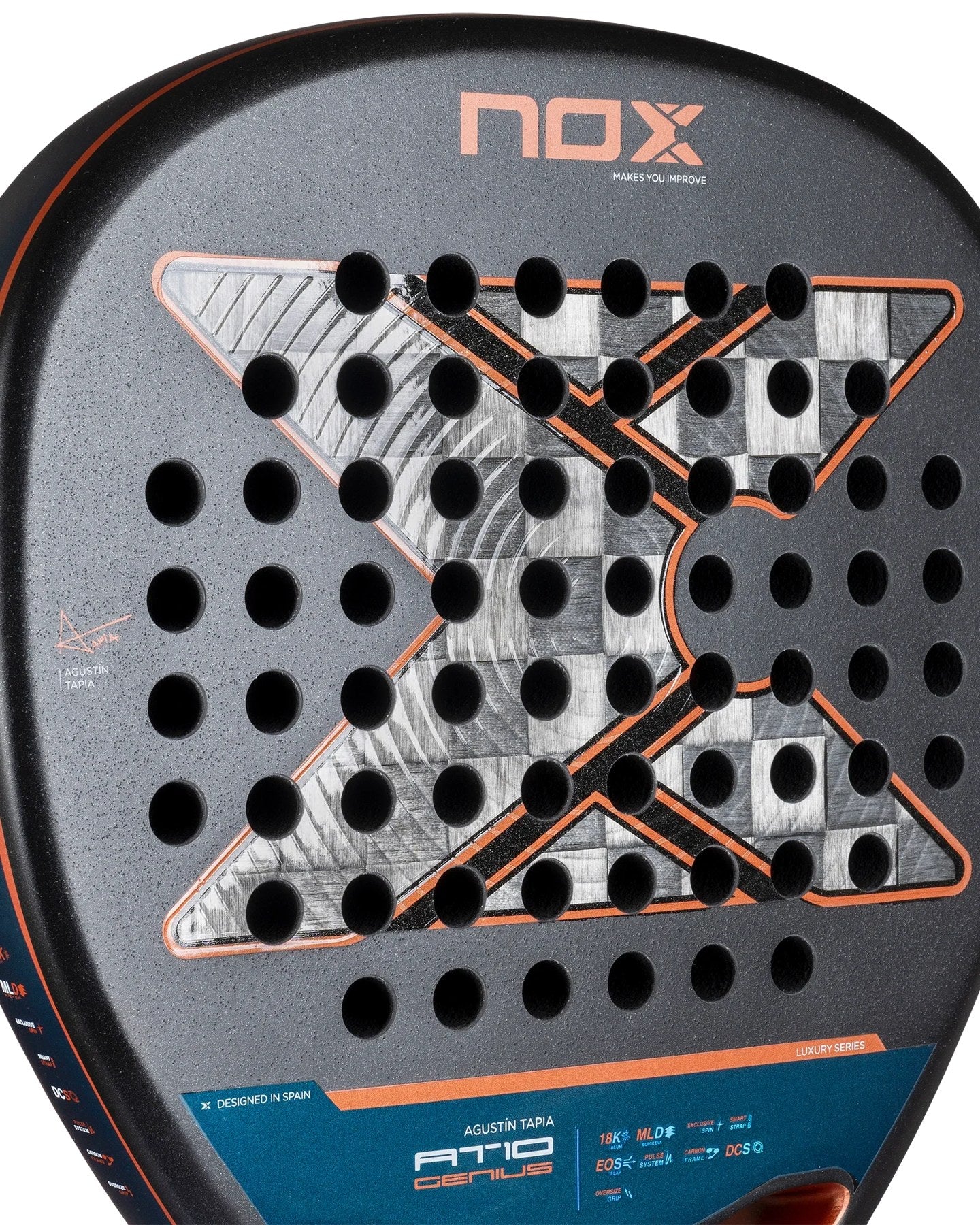 NOX AT10 Luxury Genius Attack 18K Alum 2025 by Agustin Tapia
